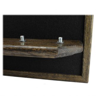 Tap Handle Display Shelf Deluxe 5 Place With Felt Back Display Shack