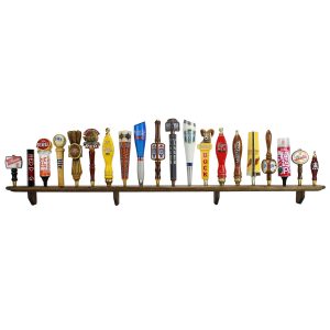 NEW Beer Tap Handle Display Stand Black Holds 2 Taps OUT OF STOCK !! 