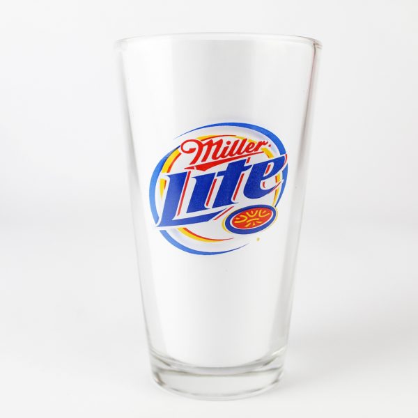 Beer Pint Glass - Miller Lite - MN Vikings Gameday Crew