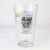 Beer Pint Glass - Green Bay Packers Moments in Time - The Mud Bowl