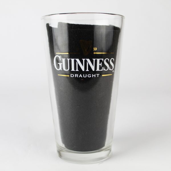 Beer Pint Glass - Guinness Draught - Lovely day For A Guinness - Toucan