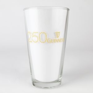 Beer Pint Glass - Guinness 250th Anniversary