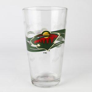Beer Pint Glass - Minnesota Wild - Official NHL