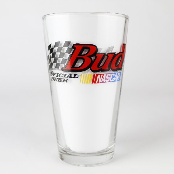 Beer Pint Glass - Bud NASCAR - Bristol Motor Speedway