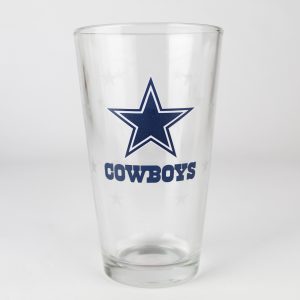 Beer Pint Glass - Dallas Cowboys