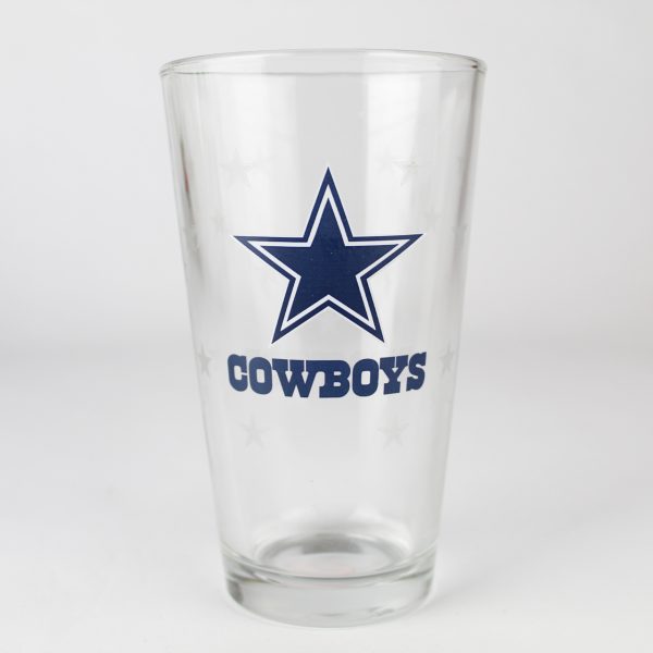 Beer Pint Glass - Dallas Cowboys