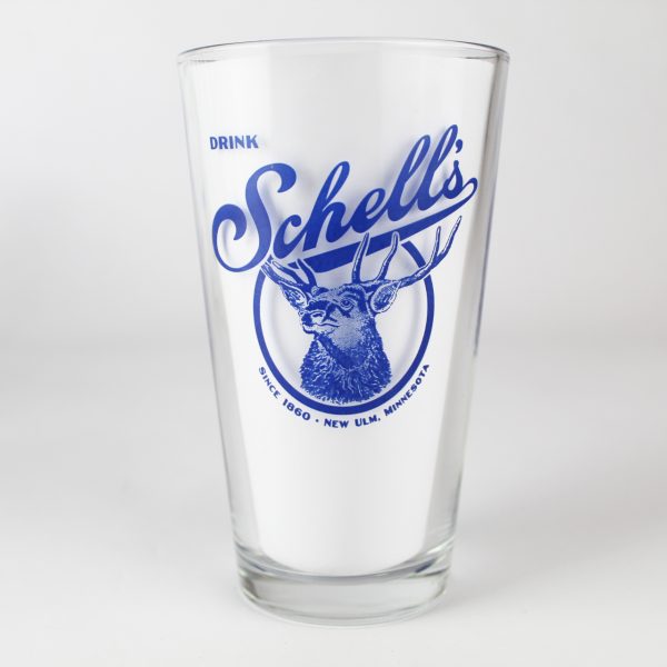 Beer Pint Glass - Drink Schell's - New Ulm, MN