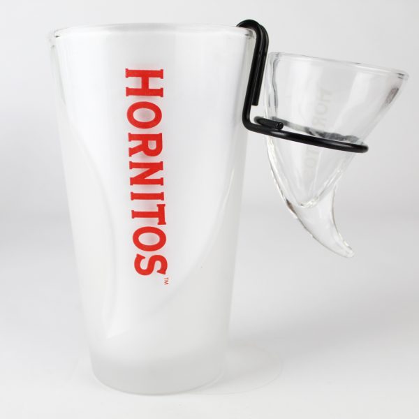 Pint Glass - Hornitos Tequila w/ Shot Glass and Hanger