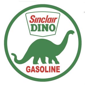 Vintage Metal Sign - Sinclair Dino Gasoline