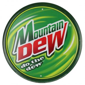 Vintage Metal Sign - Mountain Dew - Do the Dew