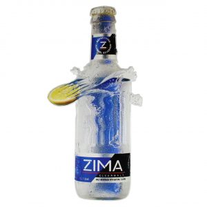 Vintage Metal Sign - Large - Zima Clear Malt Beverage