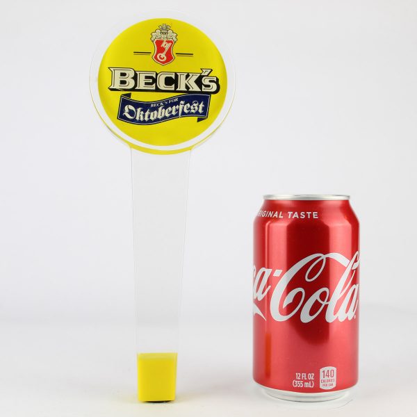 Beer Tap Handle - Beck's Octoberfest - 9" Tall