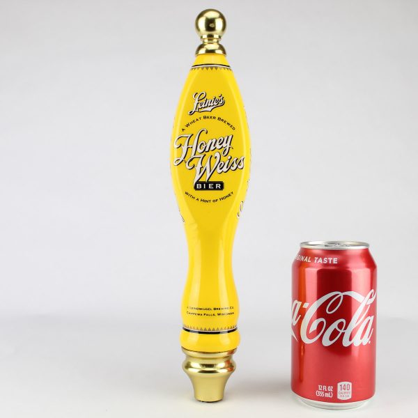 Beer Tap Handle - Vintage Leinie's Honey Weiss 12" Tall