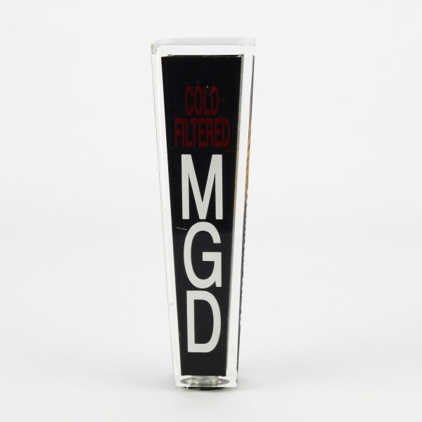 Beer Tap Handle - Miller Genuine Draft - MGD - 4 1/2" Tall