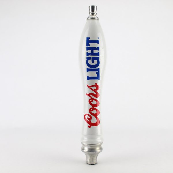 Beer Tap Handle - Coors Light - 1990's Red & Blue logo