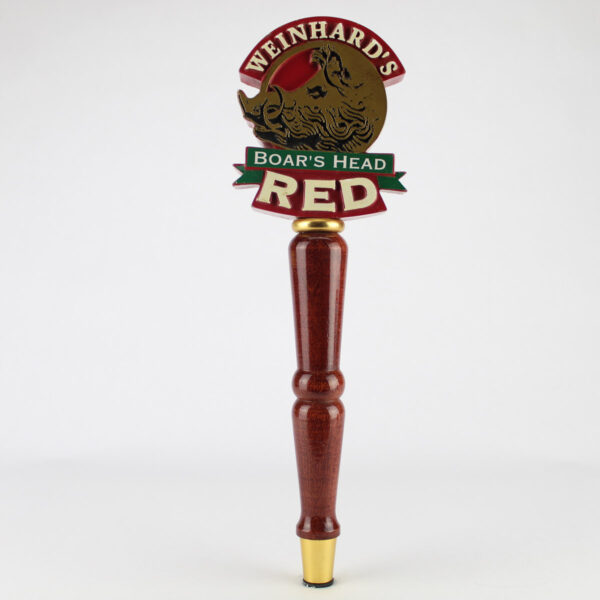 Beer Tap Handle - Weinhards Boars Head Red - Vintage