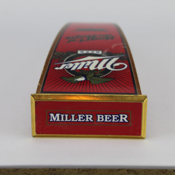 Beer Tap Handle - Miller Beer - Red