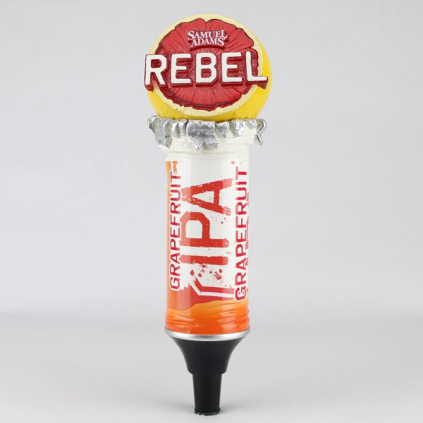 Beer Tap Handle - Samuel Adams Rebel IPA Grapefruit 10" Tall