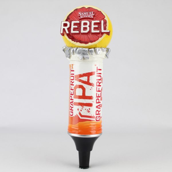 Beer Tap Handle - Samuel Adams Rebel IPA Grapefruit 10" Tall