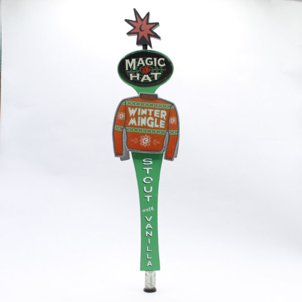 Beer Tap Handle - Magic Hat Winter Mingle Vanilla Stout
