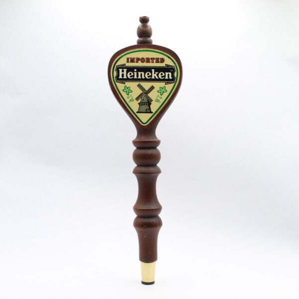 Beer Tap Handle - Vintage Heineken Imported - 1980's - 13" Tall