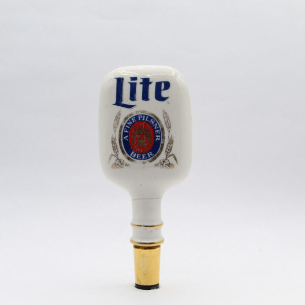 Beer Tap Handle - Vintage Miller Lite - Ceramic