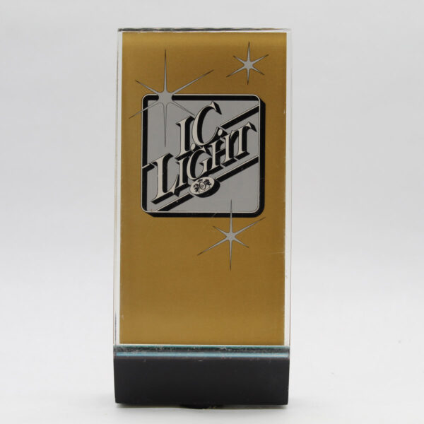 Beer Tap Handle - Vintage I.C. Light - Acrylic