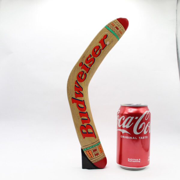 Beer Tap Handle - Budweiser Outback Boomerang 1990's