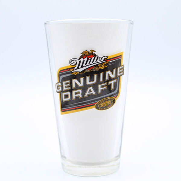 Beer Pint Glass - Miller Genuine Draft