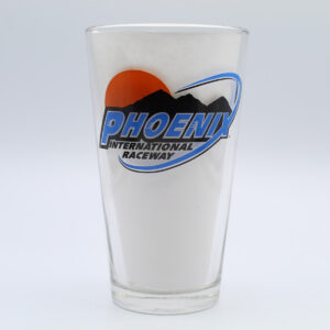 Beer Pint Glass - Bud NASCAR - Phoenix International Raceway