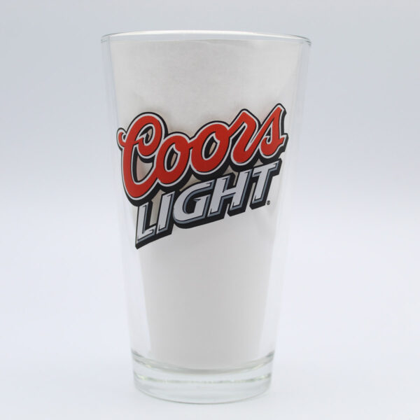 Beer Pint Glass - Coors Light 1999 Logo