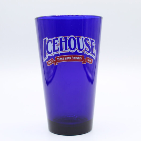 Beer Pint Glass - Icehouse - Cobalt Blue