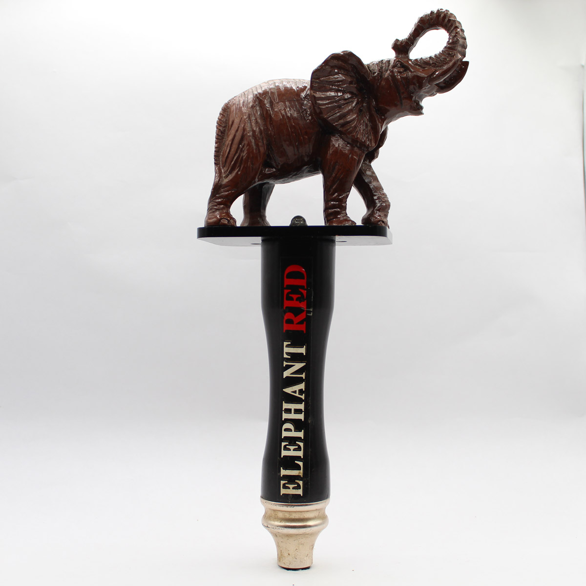 Tap Handle - Elephant Red - Figural