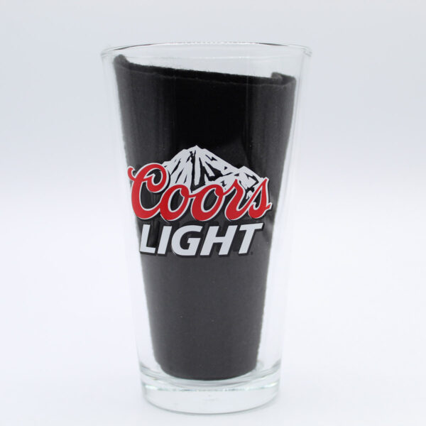 Beer Pint Glass - Coors Light - Kick off