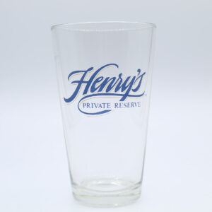 Beer Pint Glass - Henry's Private Reserve