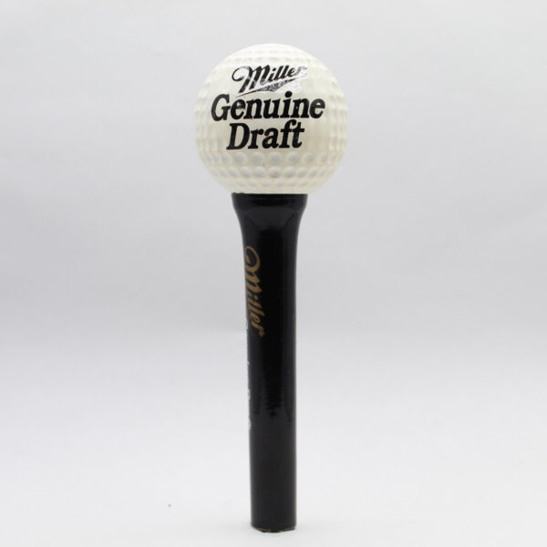 Beer Tap Handle - Miller Genuine Draft Golf ball and Tee