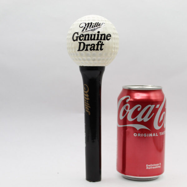 Beer Tap Handle - Miller Genuine Draft Golf ball and Tee
