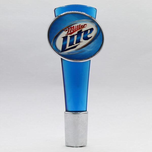 Beer Tap Handle - Miller Lite Blue Acrylic