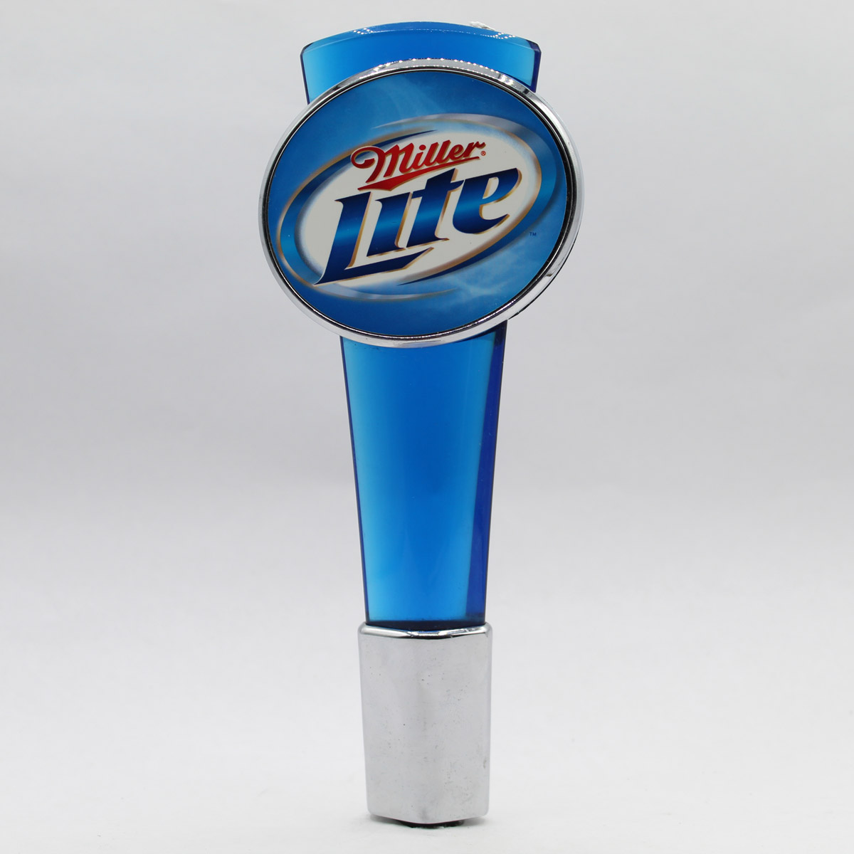 Vintage Miller Lite Beer Tap Handle blue 12 inches  T-69 