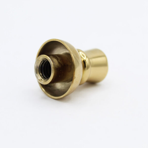 Tap Handle Replacement Top Hat Finial - Gold
