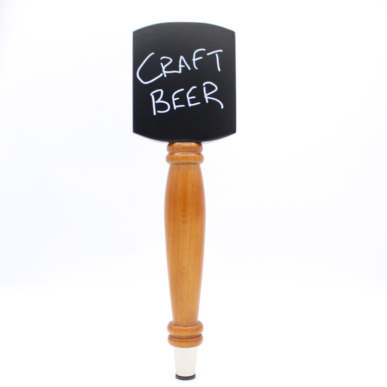 Beer Tap Handle Chalkboard for Bar or Kegerator