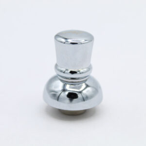 Tap Handle Replacement Top Hat Finial - Chrome