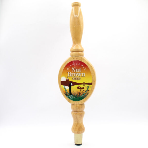 Beer Tap Handle - Wild Goose Nut Brown Ale