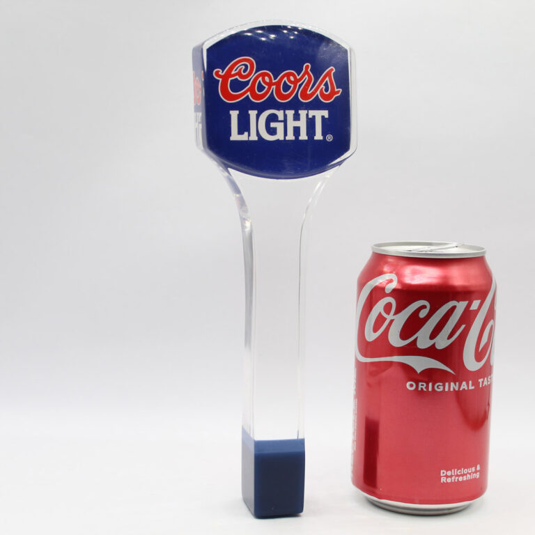 Beer Tap Handle Coors Light Acrylic