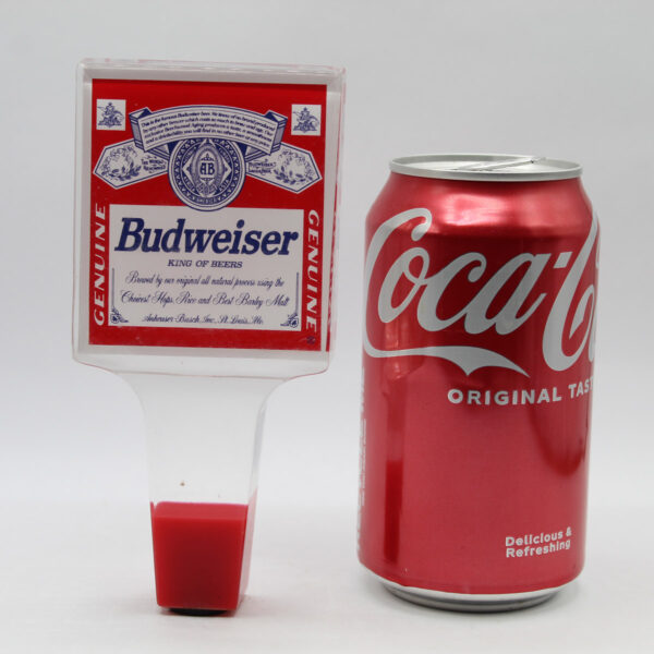 Beer Tap Handle - Budweiser Acrylic