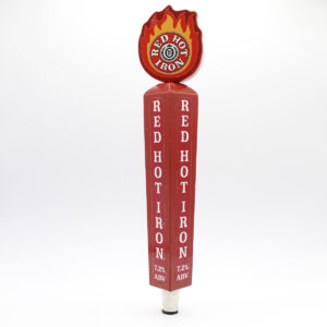 Beer Tap Handle - Red Hot Iron