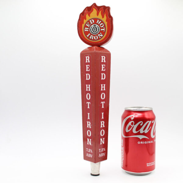Beer Tap Handle - Red Hot Iron