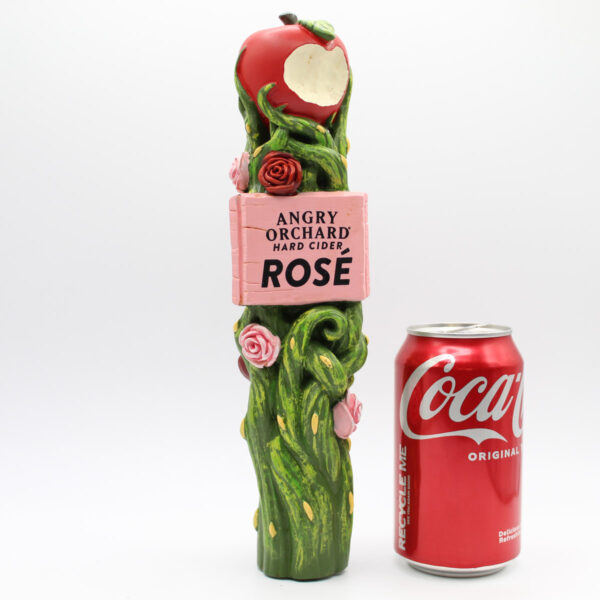 Beer Tap Handle - Angry Orchard Rose Hard Cider