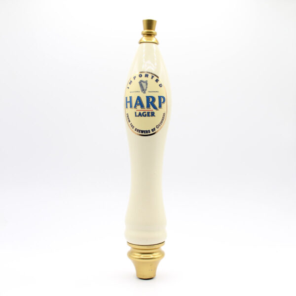 Beer Tap Handle - Ceramic - Imported Harp Lager
