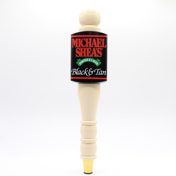 Beer Tap Handle - Michael Shea's Black & Tan